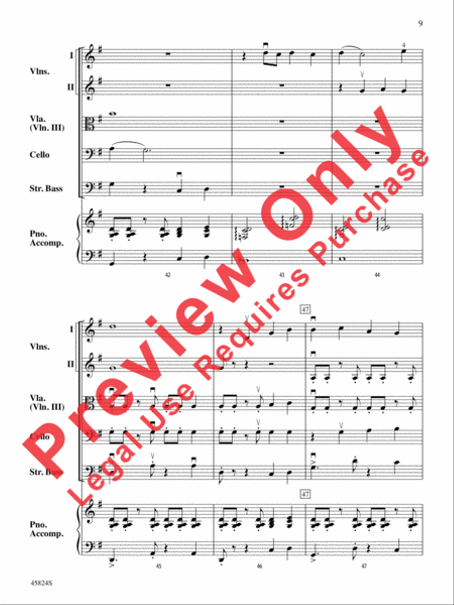 Take Flight Take Flight String Orchestra scores gallery preview page 9