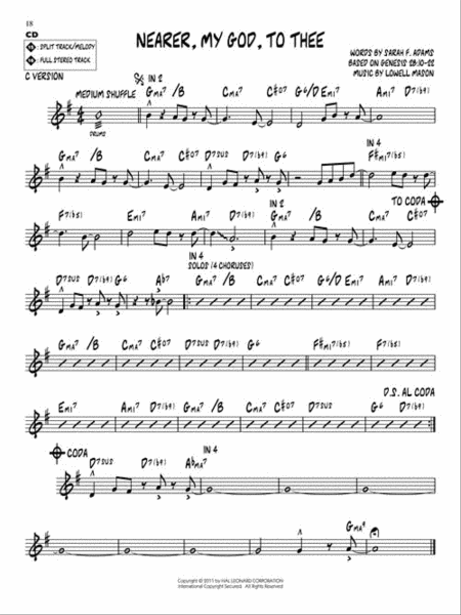 Hymns C Instrument scores gallery preview page 6