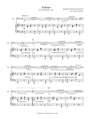 Arioso from Cantata No. 156 (Tuba)