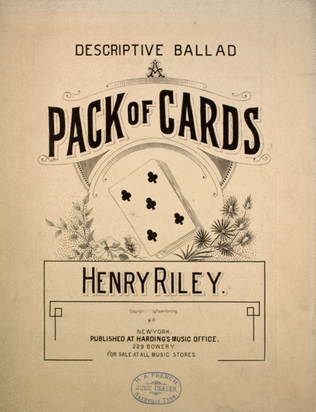 Descriptive Ballad. A Pack of Cards