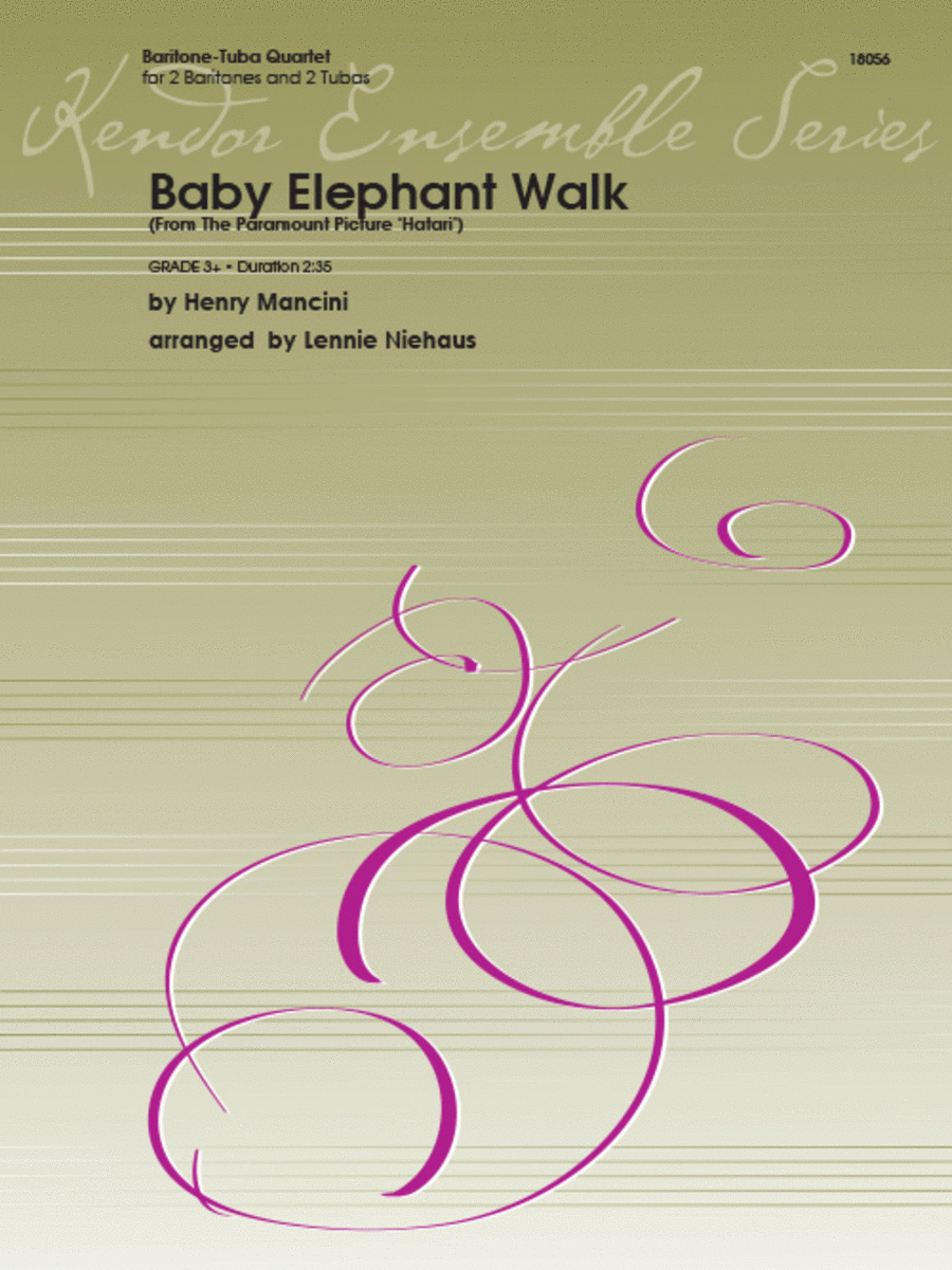 Henry Mancini: Baby Elephant Walk (From The Paramount Picture Hatari!)