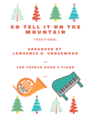 Book cover for Go Tell It on the Mountain for Solo French Horn