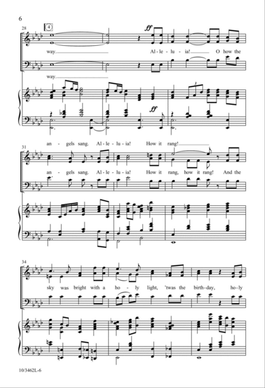 The Birthday of a King The Birthday of a King 3-Part scores gallery preview page 6