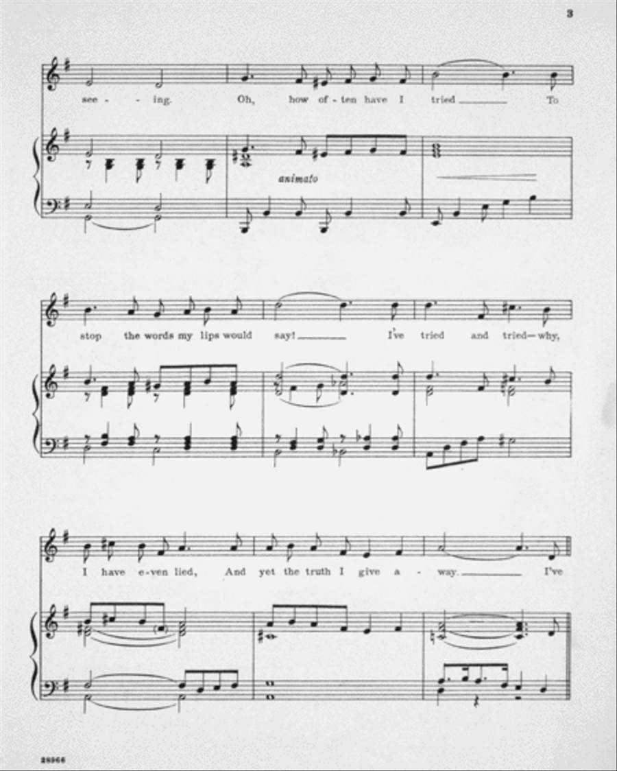 I've Told My Love Voice scores gallery preview page 3