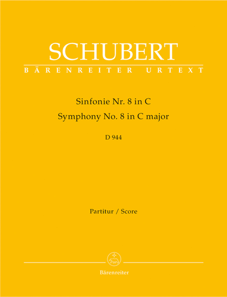 Symphony, No. 8 C major D 944 'The Great'