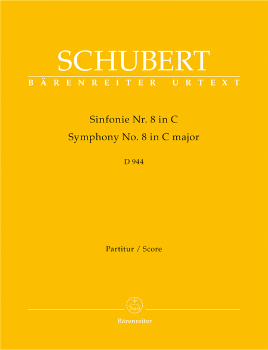 Symphony, No. 8 C major D 944 'The Great' Orchestra scores gallery preview page 1