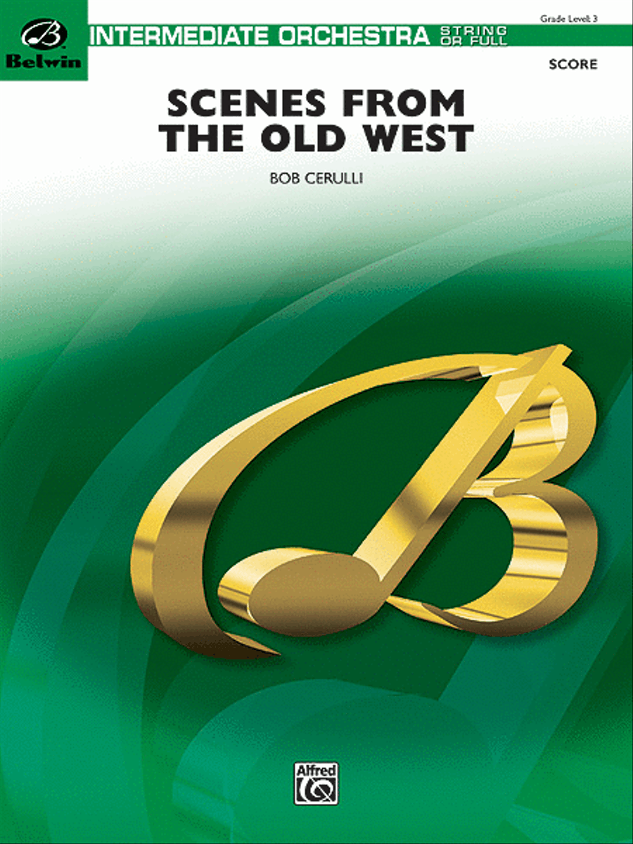 Scenes from the Old West (Score only) Full Orchestra scores gallery preview page 1