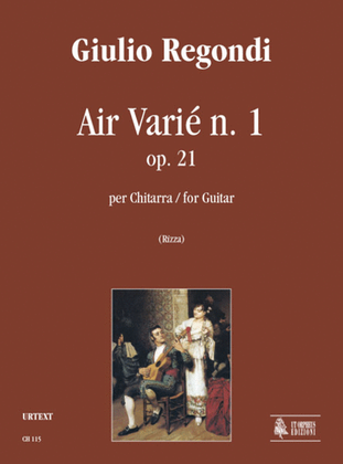 Air Varié No. 1 Op. 21 for Guitar