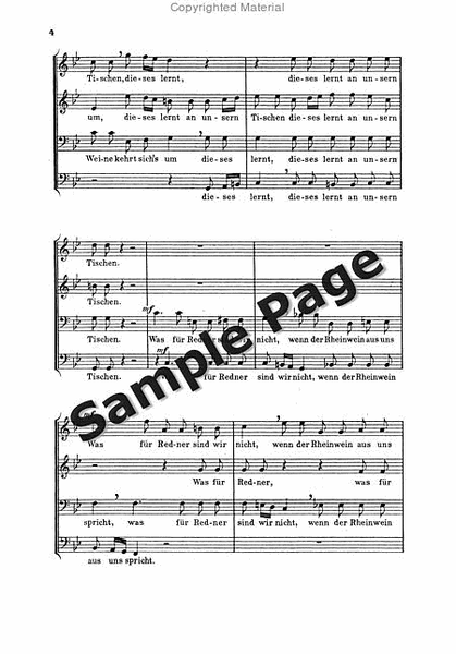 Beredsamkeit by Franz Joseph Haydn TTBB - Sheet Music