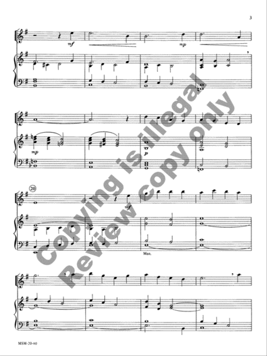 An Advent Prelude for Flute and Organ Flute Solo scores gallery preview page 4
