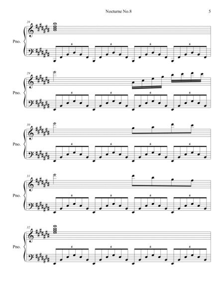 Nocturne No.3 A# Minor Op.144