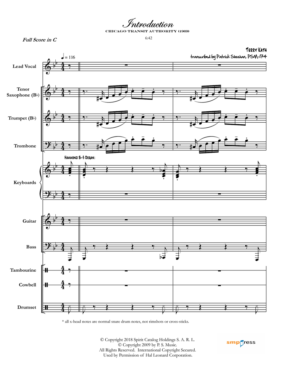 Introduction Small Ensemble scores gallery preview page 1