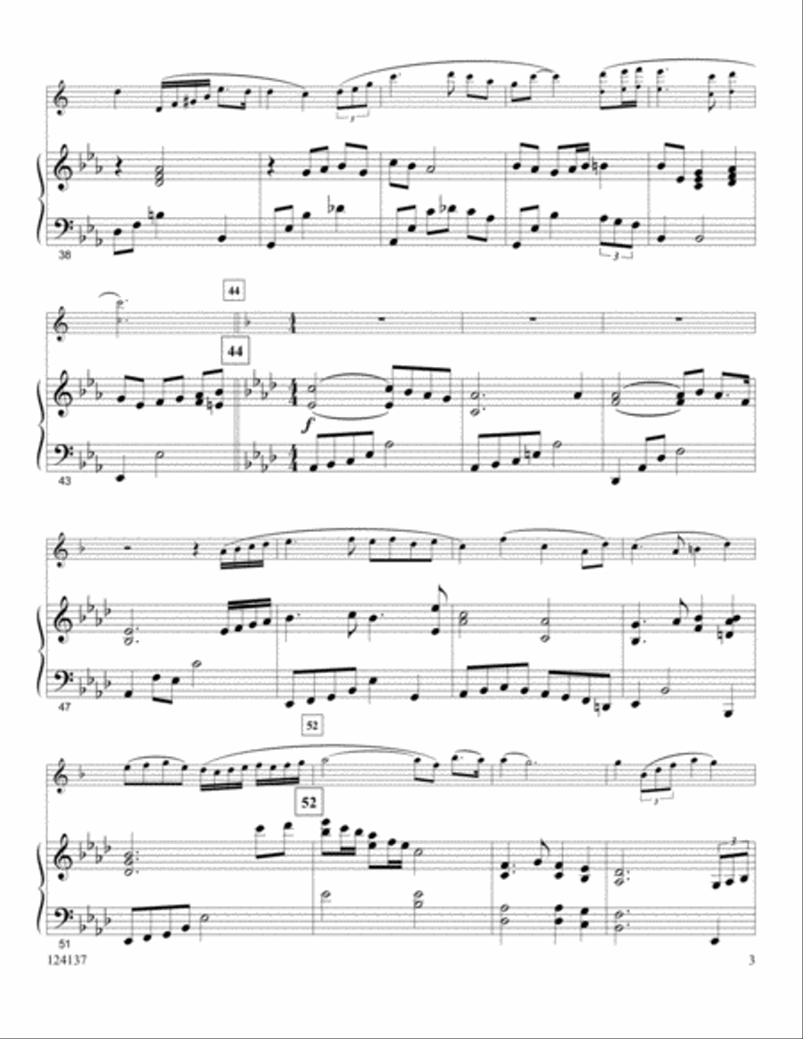 I Need Thee Every Hour Alto Saxophone scores gallery preview page 3