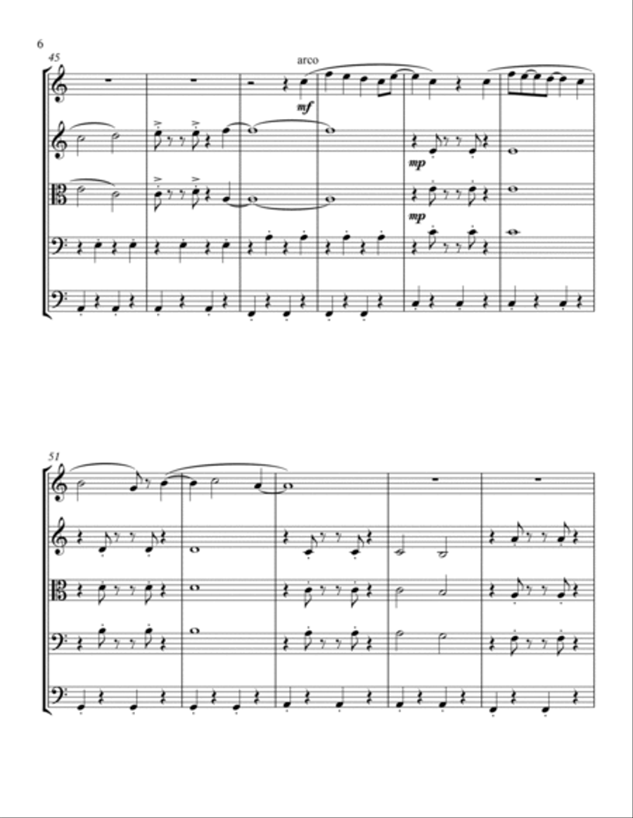 Hey, Soul Sister String Orchestra scores gallery preview page 6