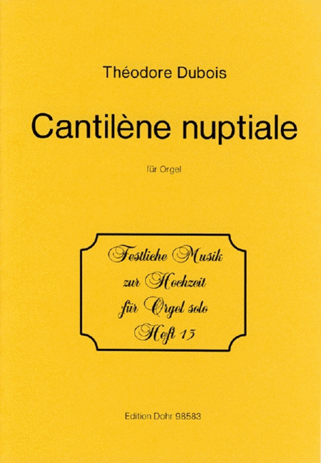 Cantiléne Nuptiale 13