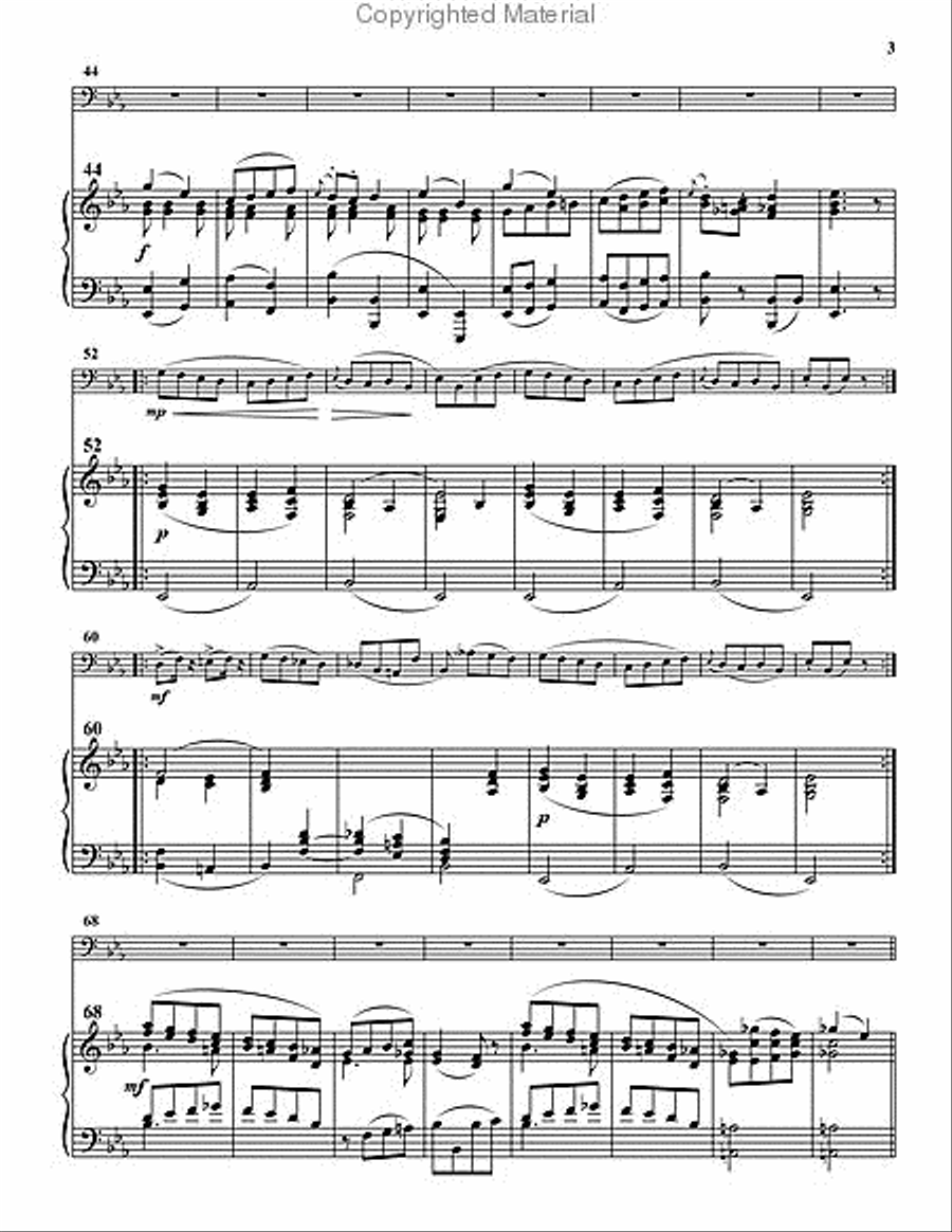 Concertino, Op. 45 Piano Accompaniment scores gallery preview page 4
