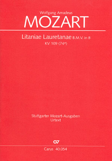 Litaniae Lauretanae B.M.V in B