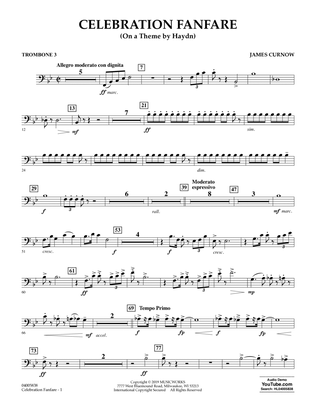 Celebration Fanfare (On a Theme by Haydn) - Trombone 3