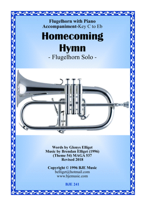 Homecoming Hymn - Flugelhorn Solo with Piano Score and Parts PDF