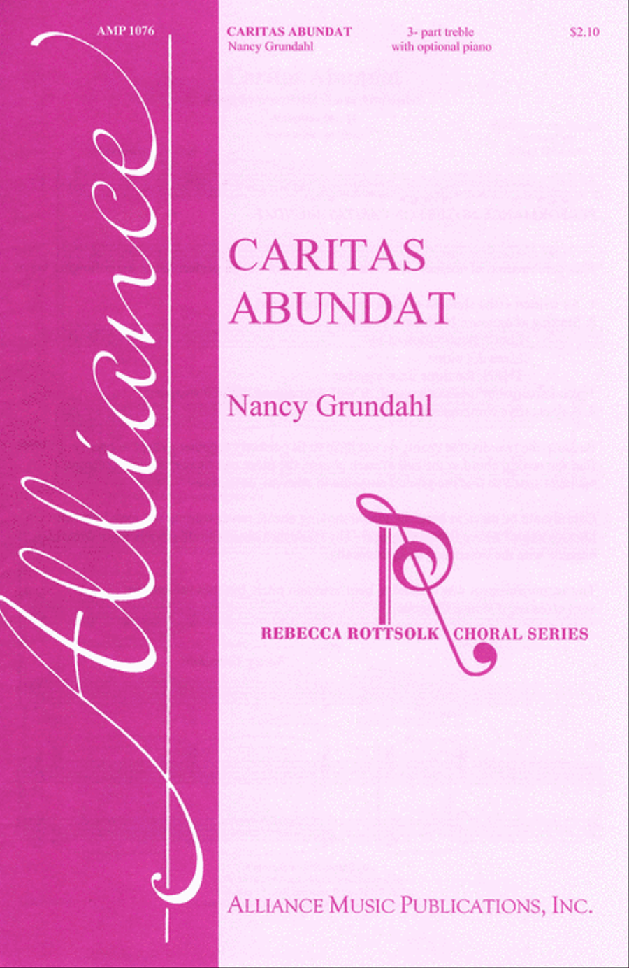 Caritas Abundat 3-Part scores gallery preview page 1