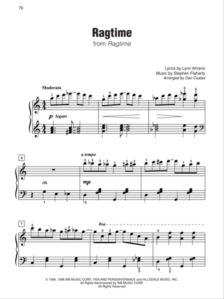 Simply Broadway Easy Piano scores gallery preview page 5