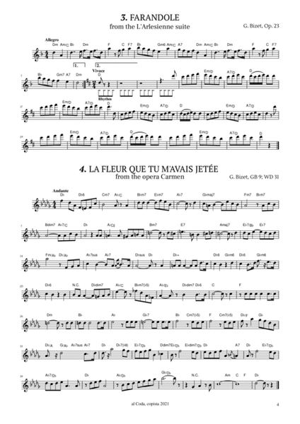 10 tunes for FLUTE of Bizet image number null