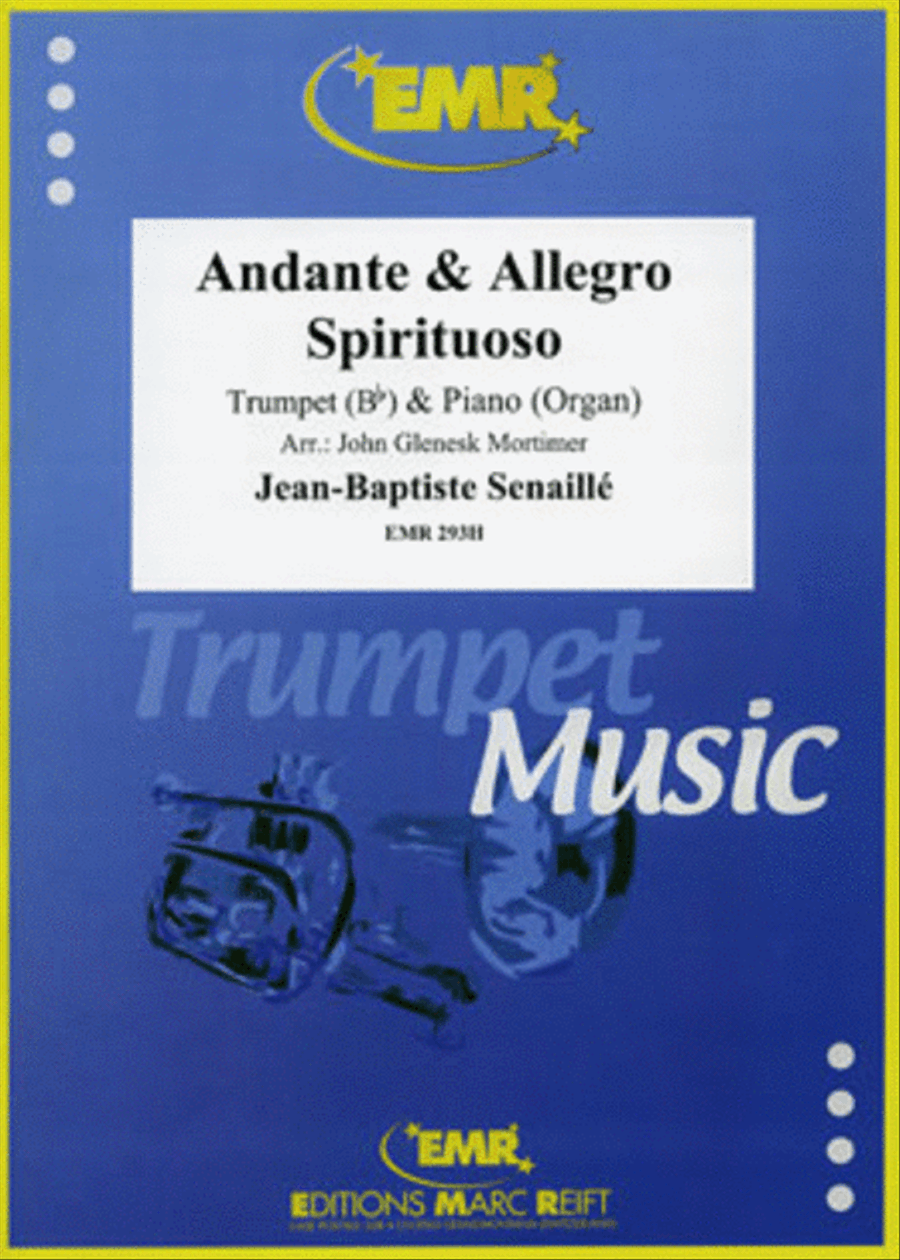 Andante & Allegro Spirituoso Trumpet Solo scores gallery preview page 1