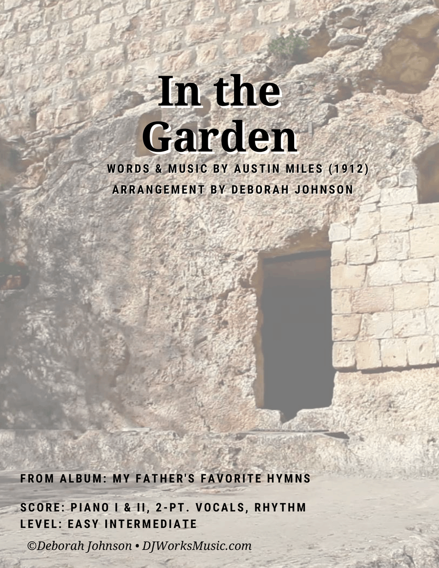 In the Garden 3-Part scores gallery preview page 1