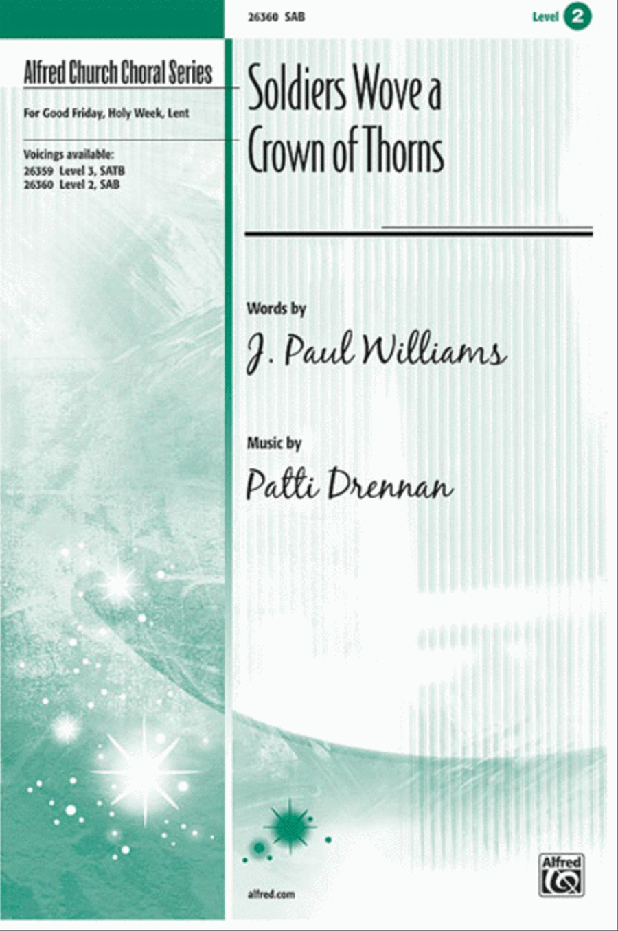 Soldiers Wove a Crown of Thorns 3-Part scores gallery preview page 1