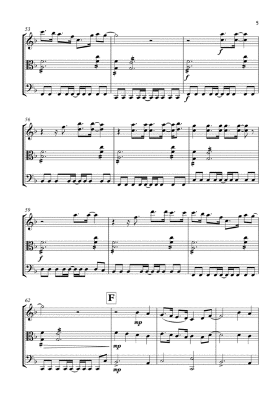 Fix You String Trio scores gallery preview page 6