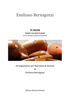 Book cover for Quartetto di Ocarine - TE DEUM