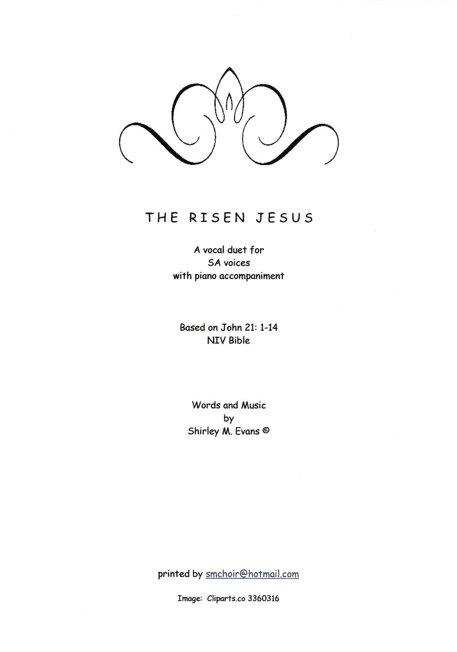 The Risen Jesus SA scores gallery preview page 1