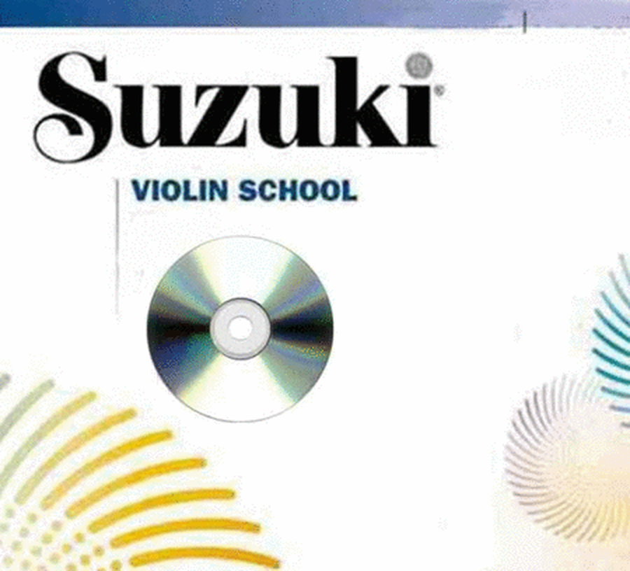 Suzuki Violin School Book 4 CD Preucil New Ed