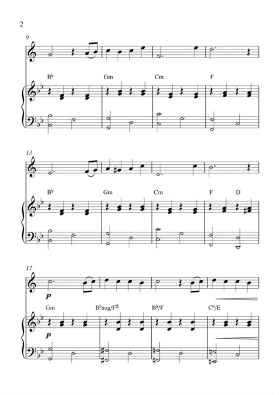 More (ti Guarderò Nel Cuore) Clarinet Solo scores gallery preview page 2
