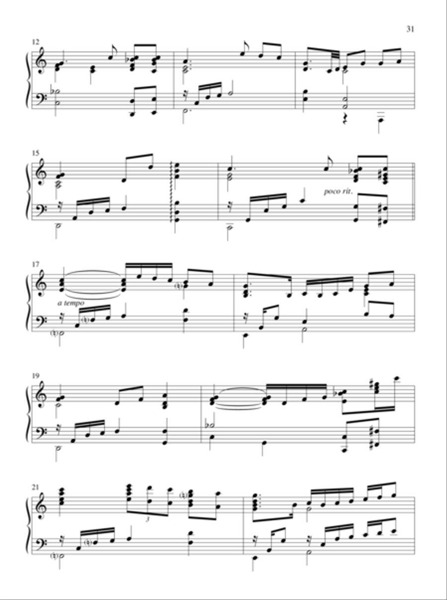 The King of Love Piano Solo scores gallery preview page 18