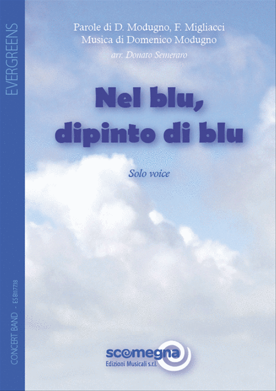 Nel Blu, Dipinto Di Blu Concert Band scores gallery preview page 1