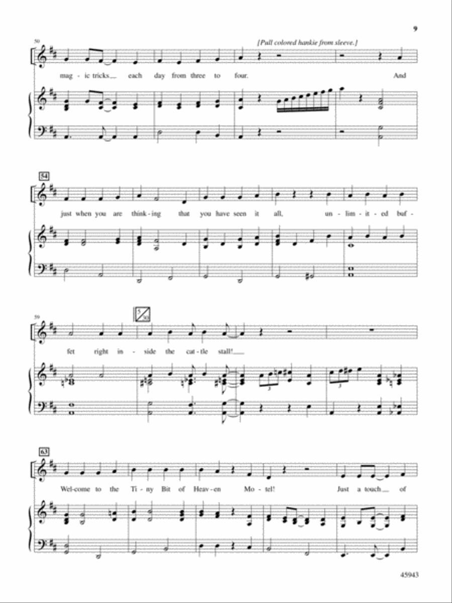 The Noel Critter Motel Choir scores gallery preview page 9