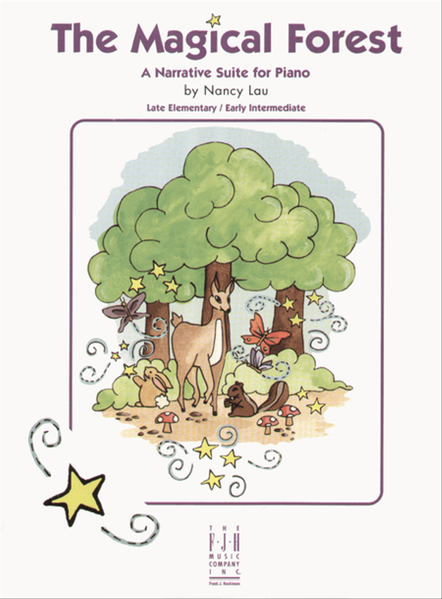 The Magical Forest, A Narrative Suite for Piano (NFMC) Easy Piano scores gallery preview page 1