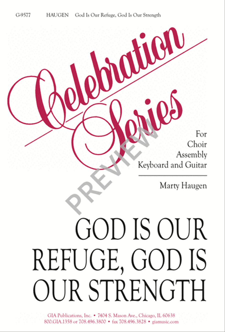 God Is Our Refuge, God Is Our Strength 4-Part scores gallery preview page 2