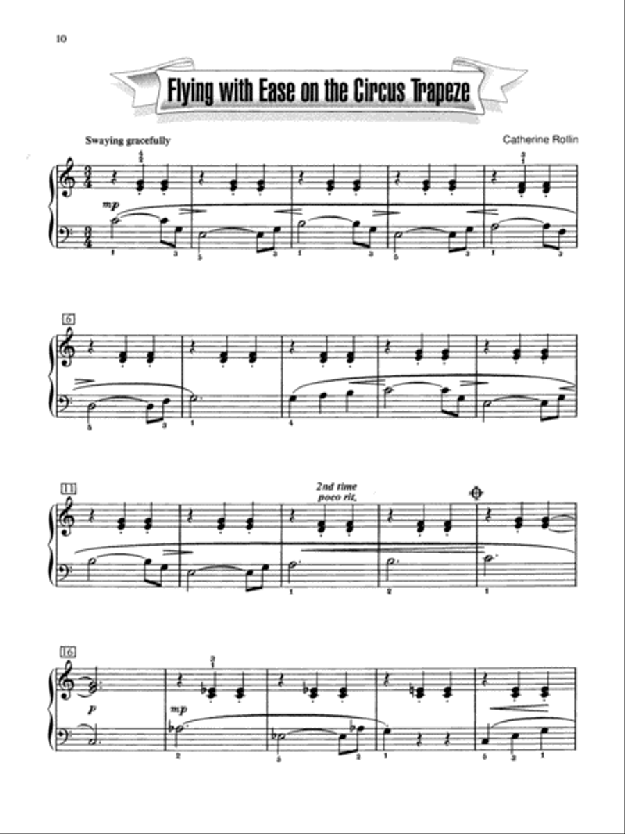 Circus Suite Easy Piano scores gallery preview page 4