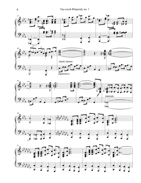 Tau-czech Rhapsody No. 1