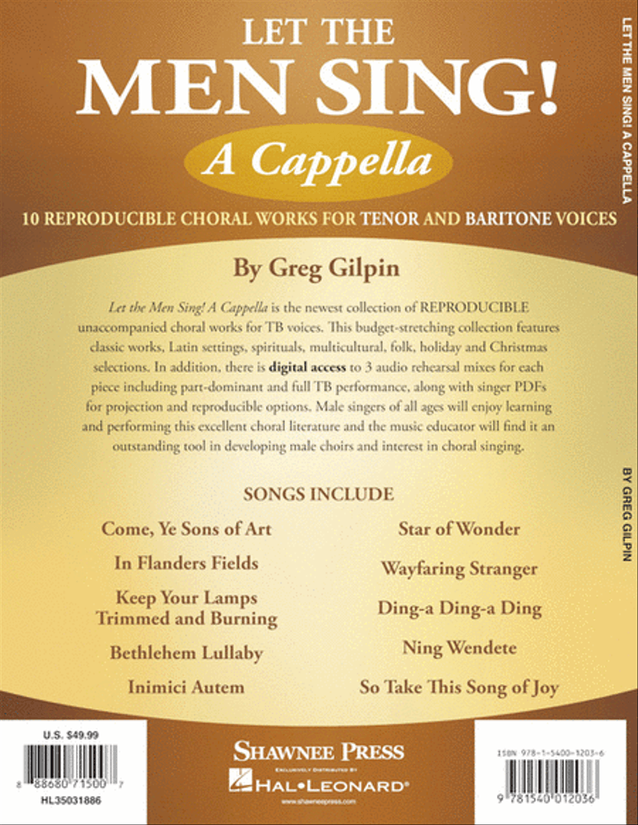 Let the Men Sing! A Cappella TB scores gallery preview page 8