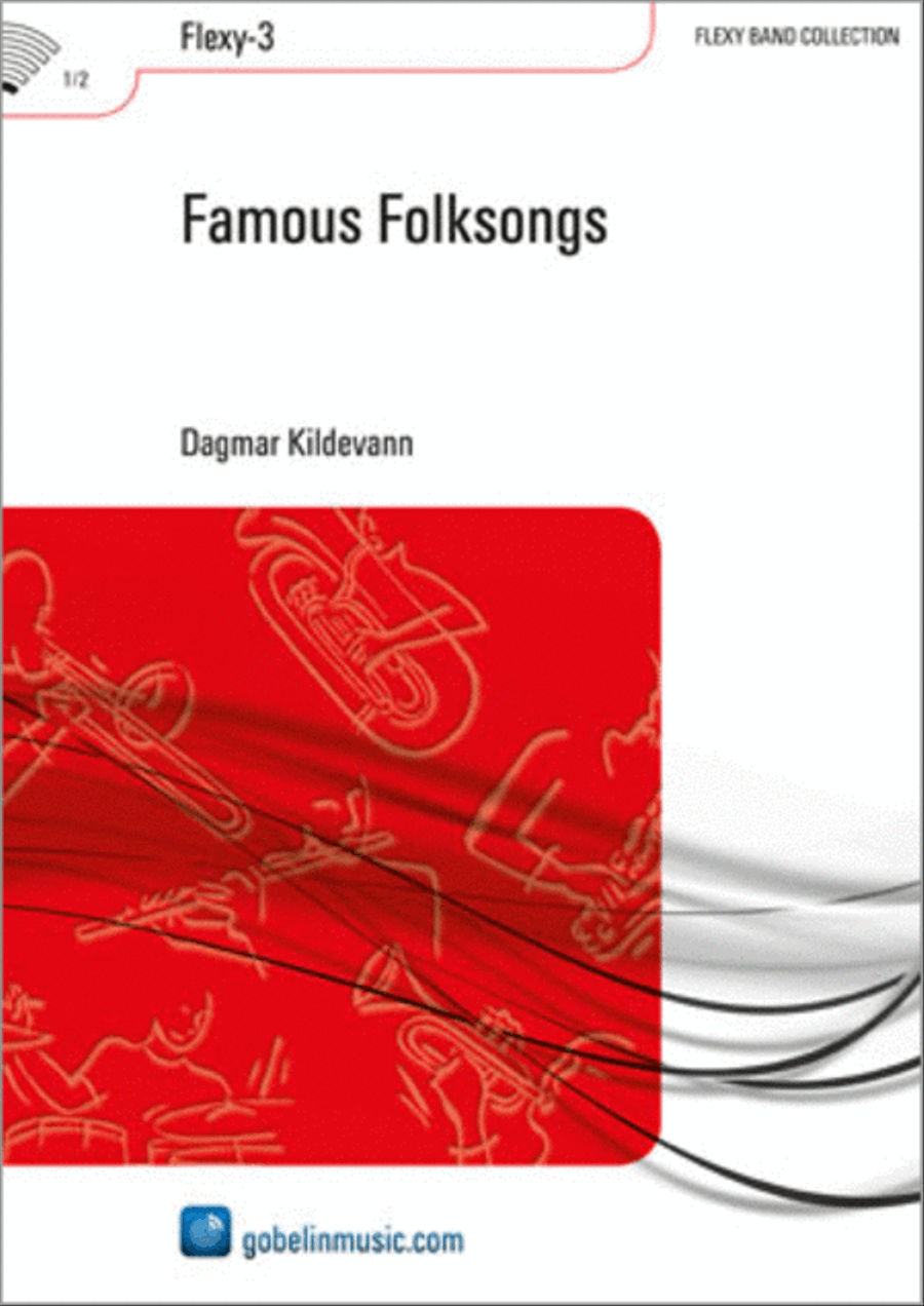 Famous Folksongs Concert Band scores gallery preview page 1