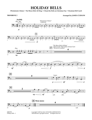Holiday Bells - Trombone 2