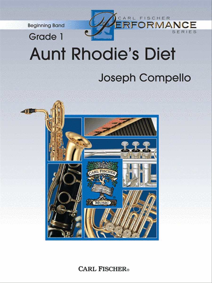 Aunt Rhodie's Diet Concert Band scores gallery preview page 1