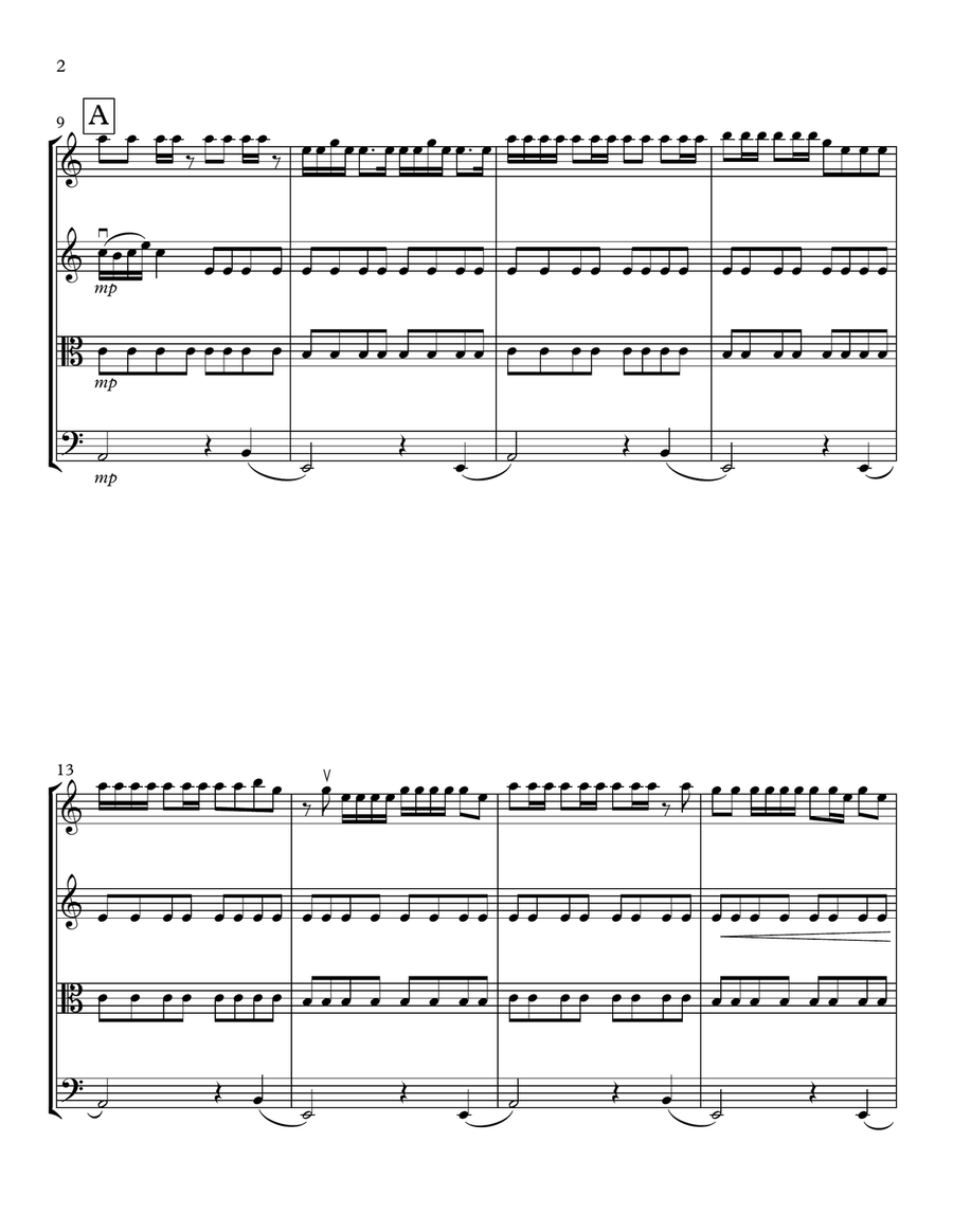 Still D.r.e. String Quartet scores gallery preview page 2
