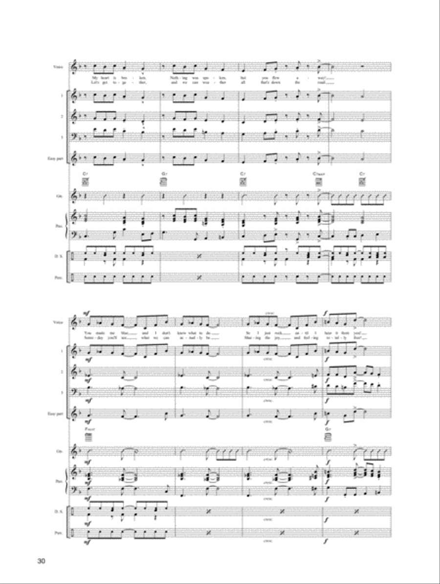 Begin the Band #1 Score scores gallery preview page 12