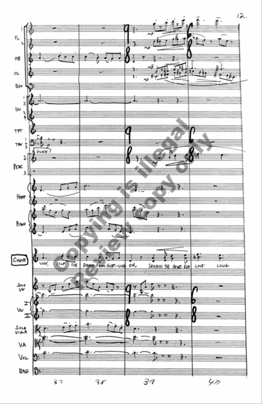 Creator Spirit, Heavenly Dove 4-Part scores gallery preview page 14