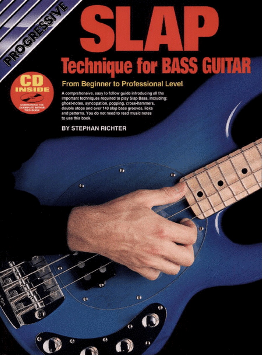 Progressive Slap Technique for Bass Guitar (Book/CD) Bass Guitar scores gallery preview page 1