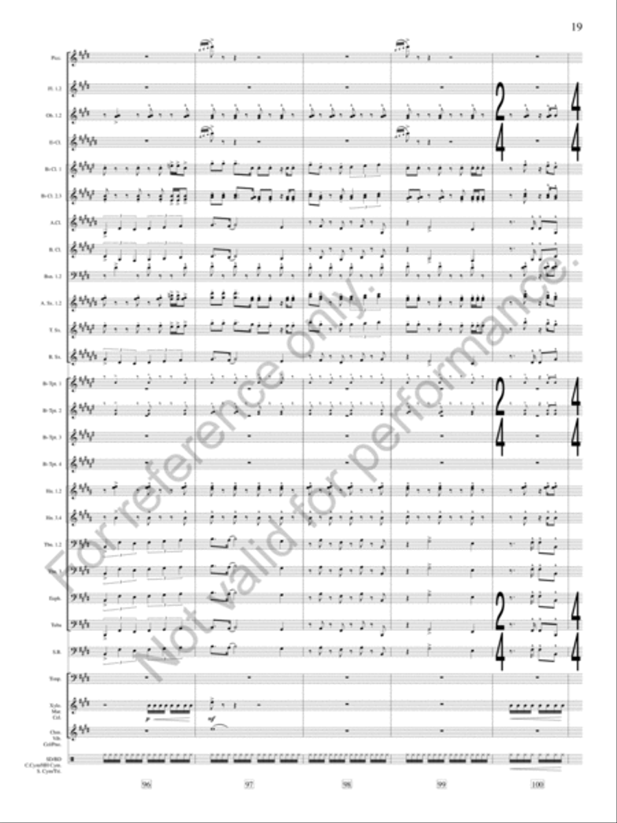 Joyance Concert Band scores gallery preview page 20